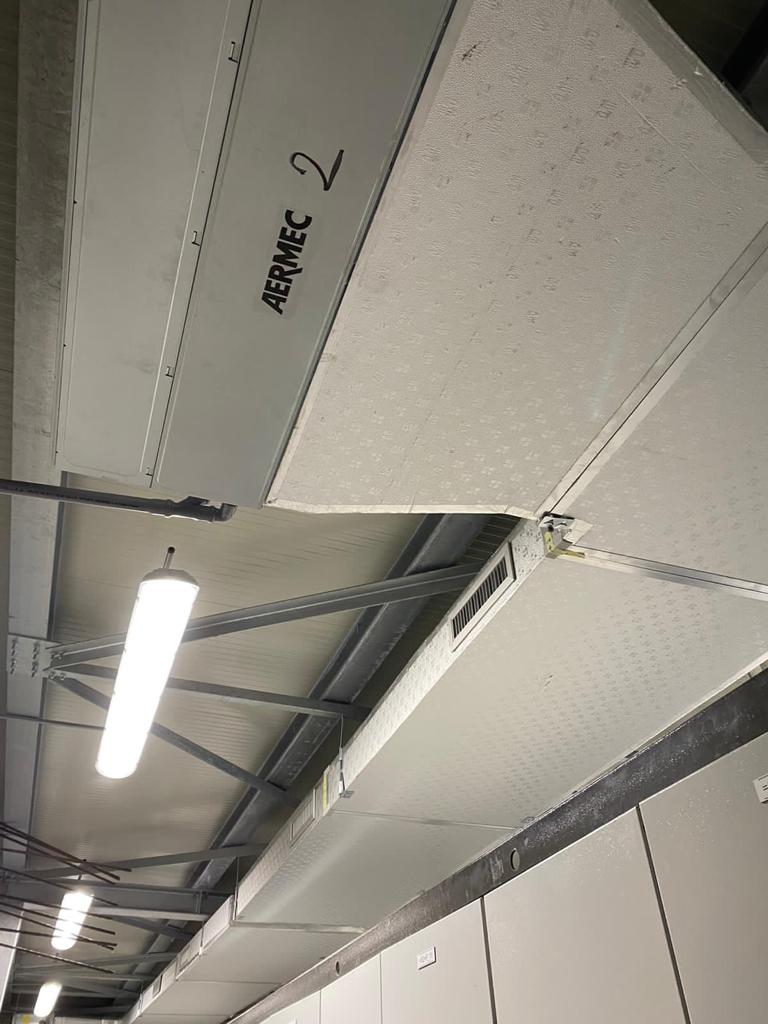 impianto di condizionamento sala compressori 2