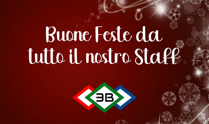 Auguri di Buone Feste da tutto il nostro Staff. 3B Service Srls